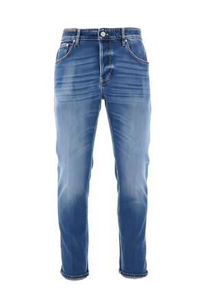 Blue cotton denim jeans PT TORINO | C5TP05B0SH0220MM87